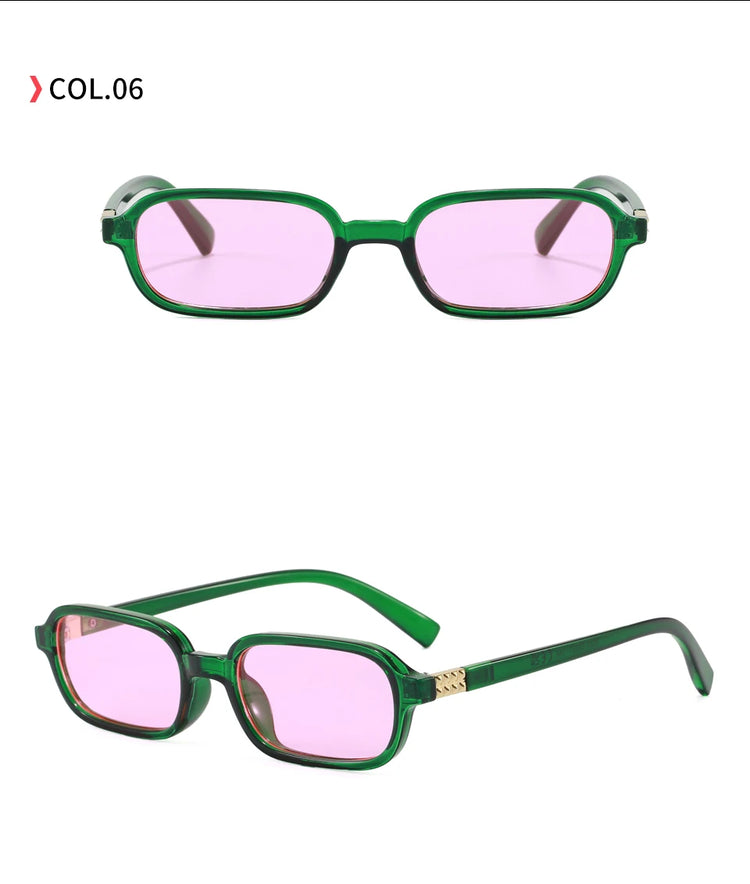 Eon Rectangular Frame Unisex UV400 Sunglasses