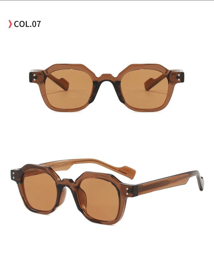 Impact Retro Square Frame Unisex UV400 Sunglasses