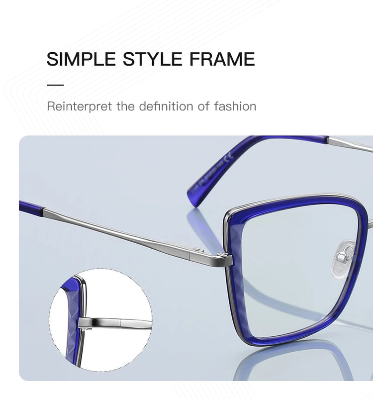 Anya Women's Cat-Eye Blue Light Blocking Glasses