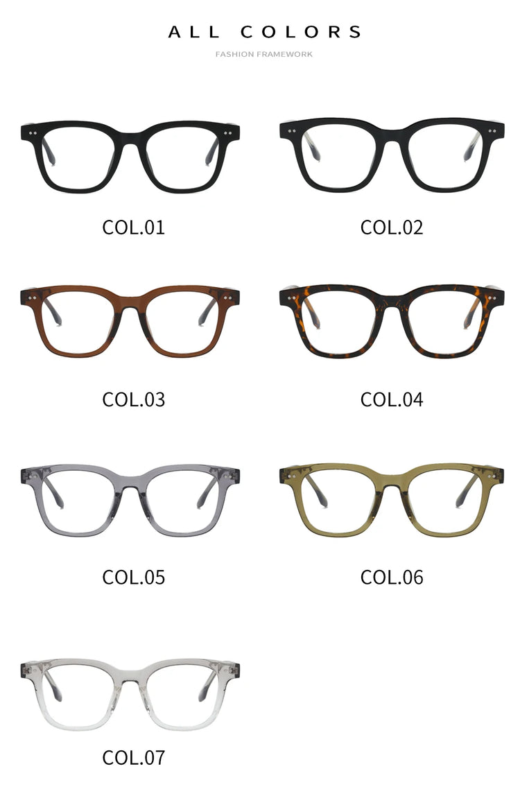 Jude Unisex Square Frame Anti-Blue Light Blocking Glasses