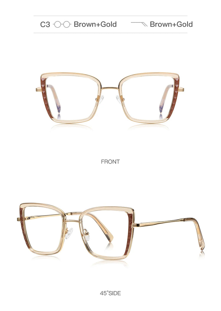 Anya Women's Cat-Eye Blue Light Blocking Glasses