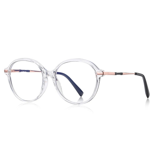 OLIVIA OVAL ANTI-BLUE LIGHT BLOCKING GLASSES