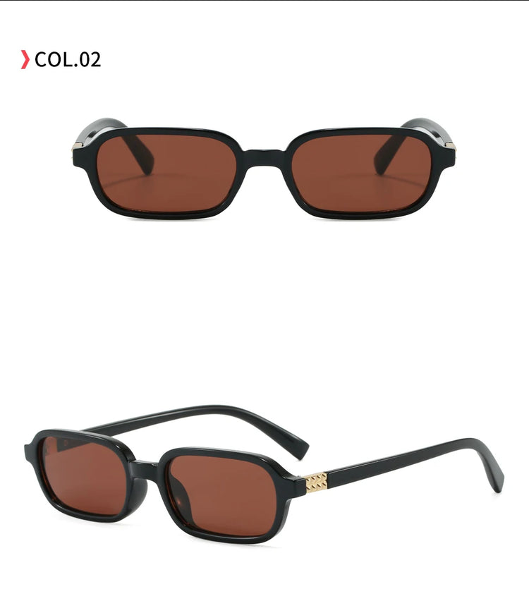 Eon Rectangular Frame Unisex UV400 Sunglasses