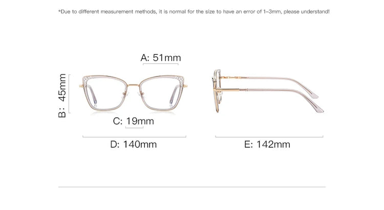 Esme Women's Cat-Eye Anti-Blue Light Glasses