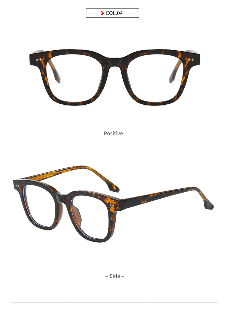 Jude Unisex Square Frame Anti-Blue Light Blocking Glasses