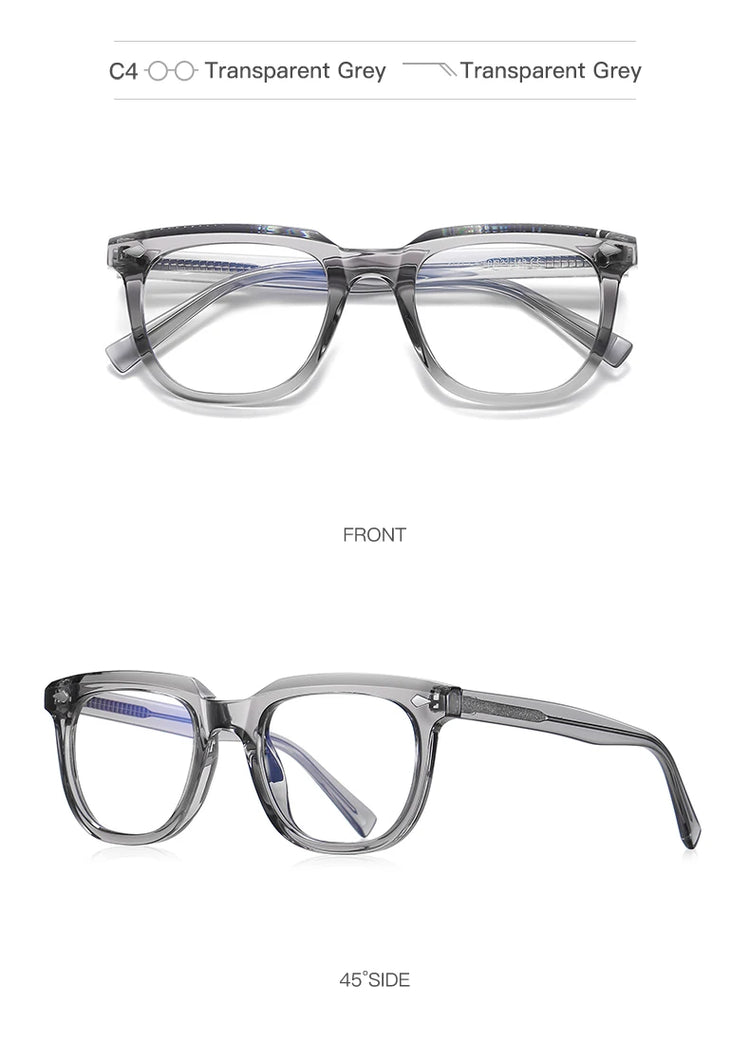 Nyra Oversized Square Frame Womens Anti Blue Light Eyeglasses