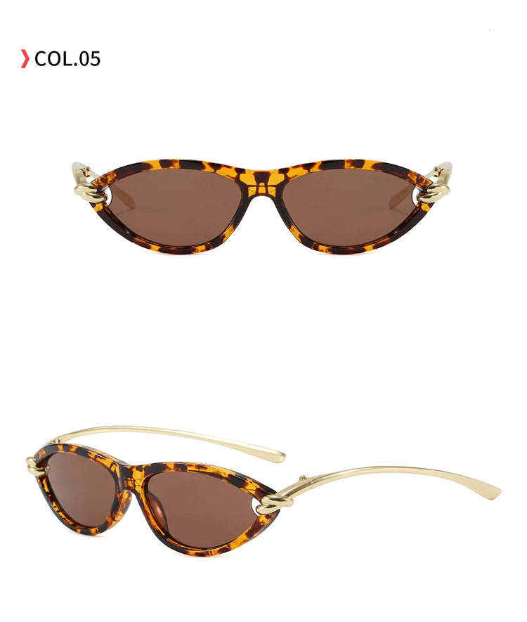 Lumen Retro Small Oval Frame Unisex UV400  Ssungalsses