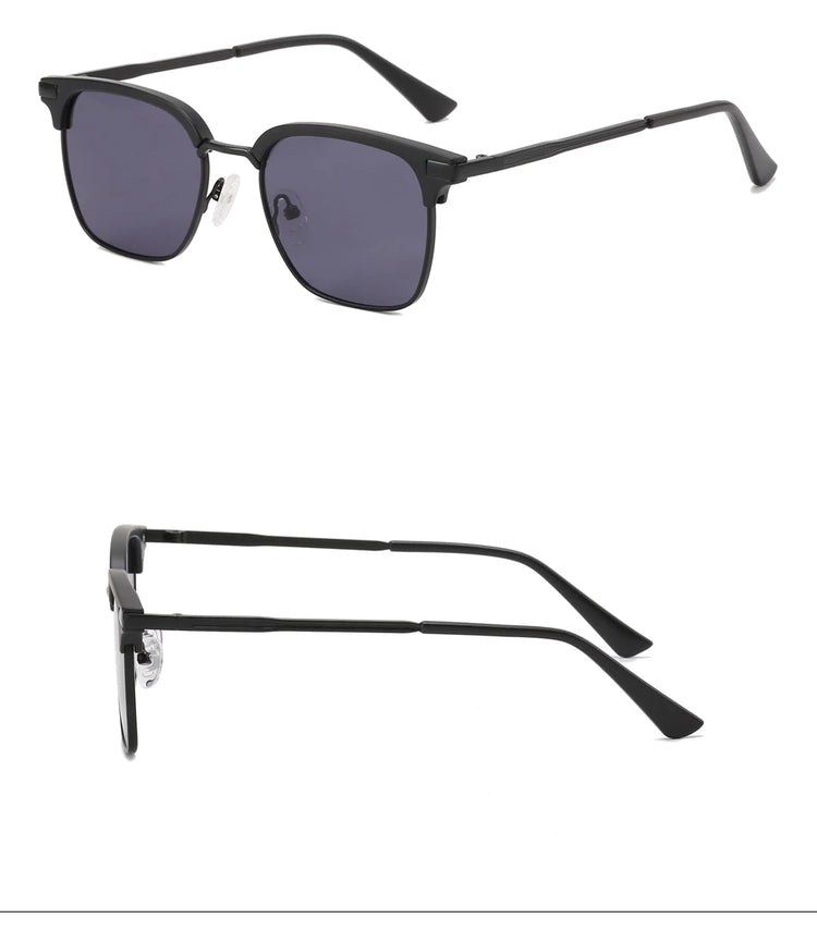 Remy Unisex  Clubmaster UV400  Square Frame Sunglasses