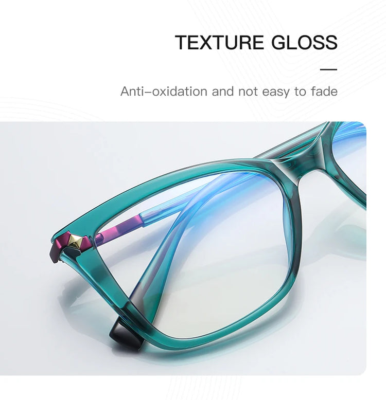 Aria Women's Square Frame Anti-Blue Light Glasses
