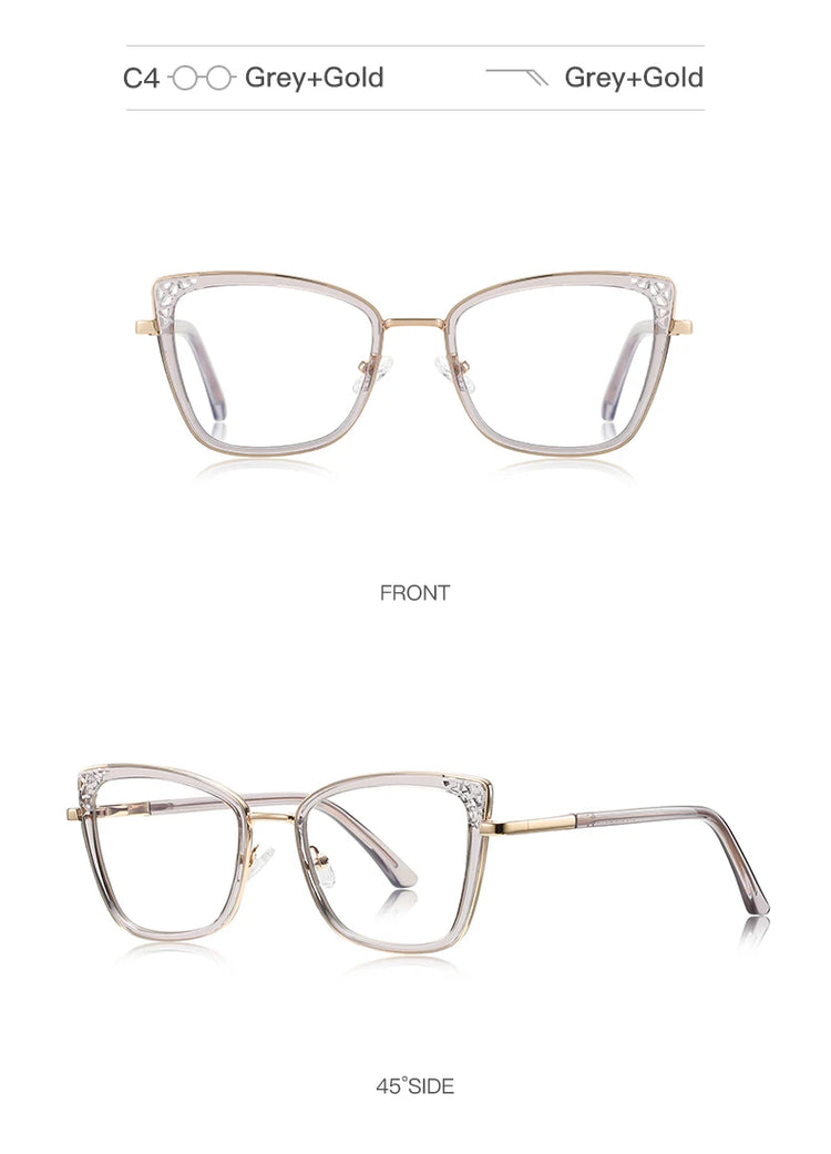 Esme Women's Cat-Eye Anti-Blue Light Glasses