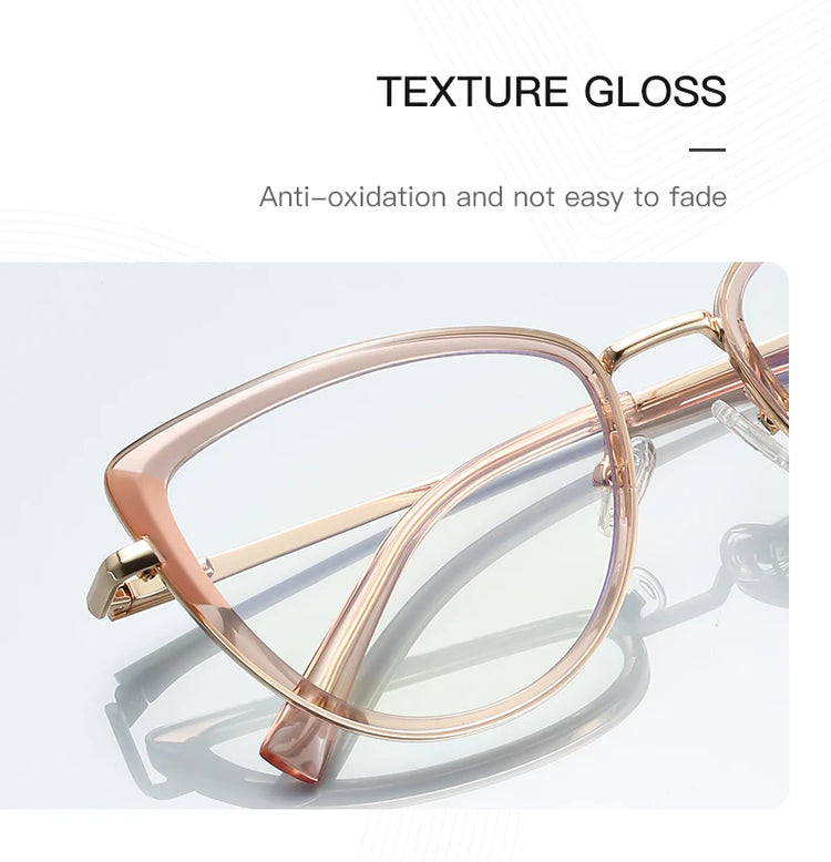 Elara Women's Cat-Eye Anti-Blue Light Blocking Glasses