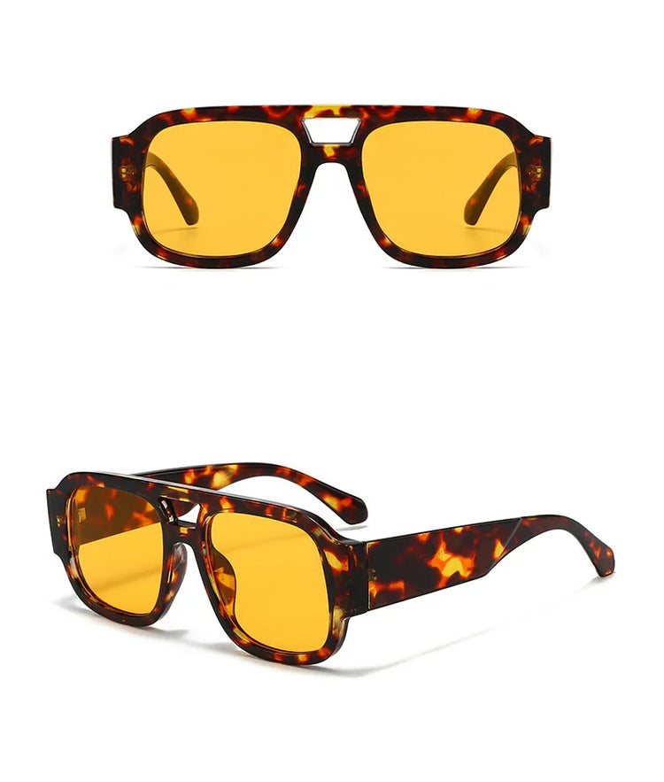 Axis Unisex Flat Top Pilot Frame UV400  Sunglasses