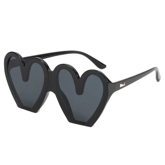 Amara Heart Shape UV400 Unisex Sunglasses