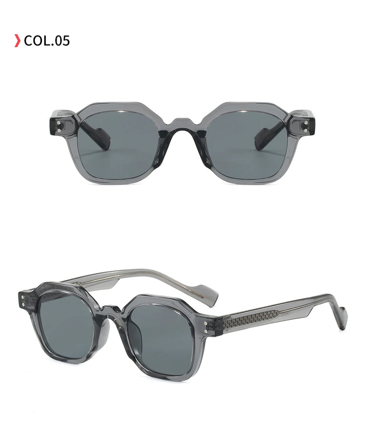 Impact Retro Square Frame Unisex UV400 Sunglasses