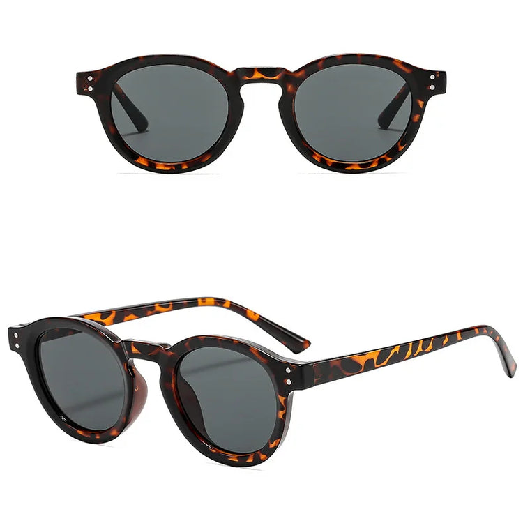 Merge Retro Round Frame UV400 Unisex Sunglasses