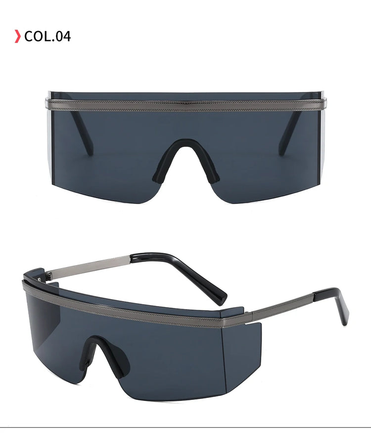 Ignis RImless Unisex Metal Detail  UV400 Sunglasses