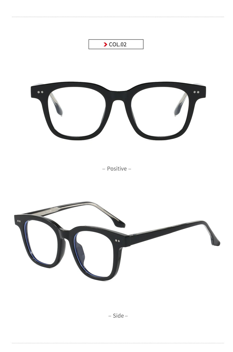 Jude Unisex Square Frame Anti-Blue Light Blocking Glasses