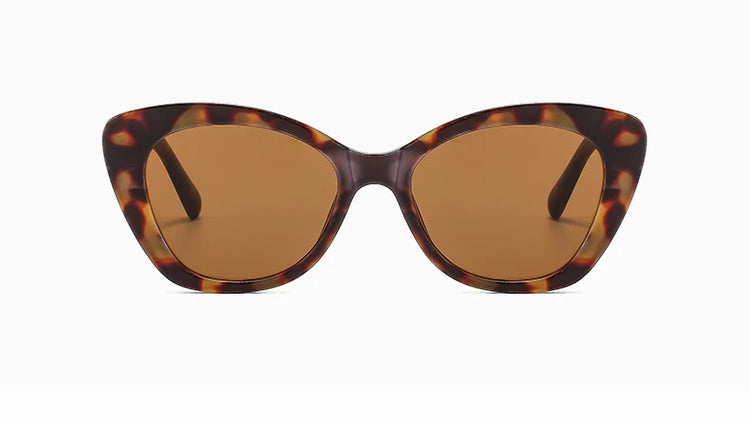 Veda Oversized UV400 Women's Square Cat Eye  Sunglasses