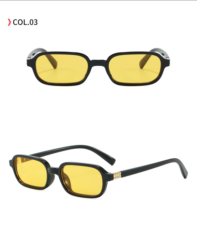 Eon Rectangular Frame Unisex UV400 Sunglasses