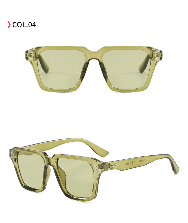 Spectra Unisex Classic Square Frame Anti-Blue Light Glasses