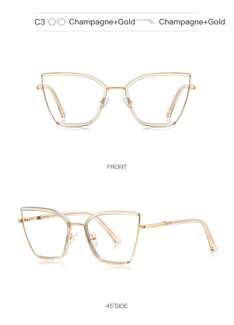 Karys Women's Cat Eye Blue Light Blocking Computer Glasses