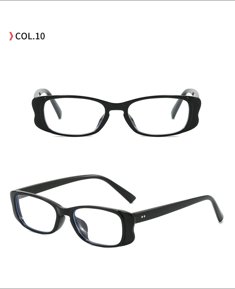 Roux Unisex Retro Rectangular Frame UV400 Sunglasses