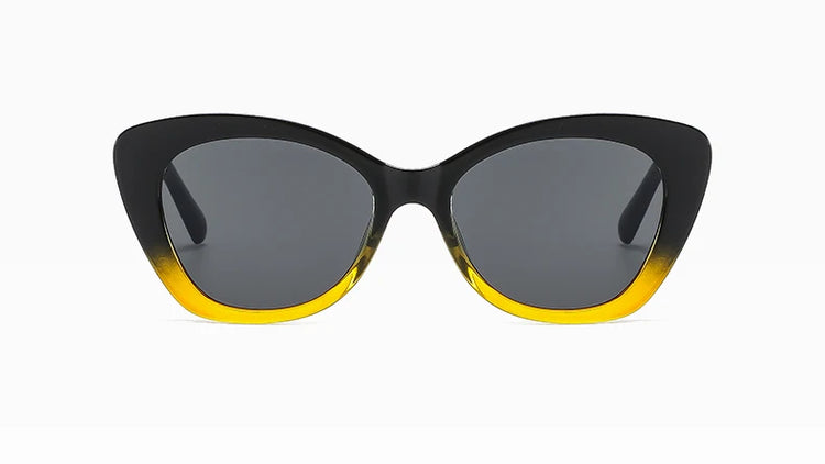 Veda Oversized UV400 Women's Square Cat Eye  Sunglasses