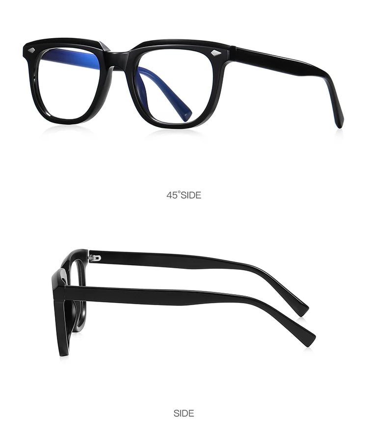 Nyra Oversized Square Frame Womens Anti Blue Light Eyeglasses