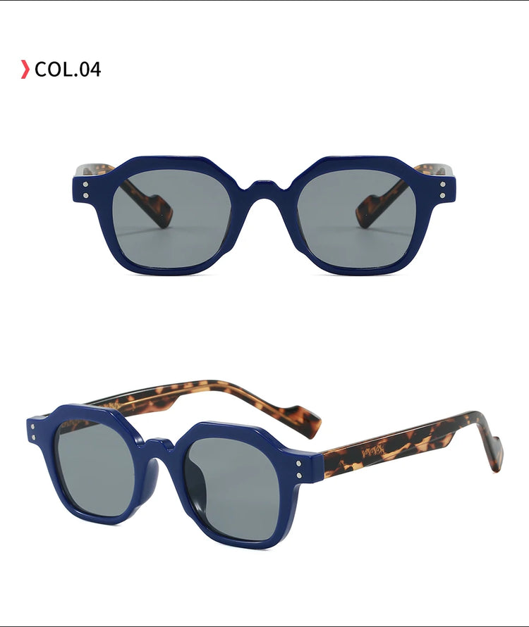 Impact Retro Square Frame Unisex UV400 Sunglasses