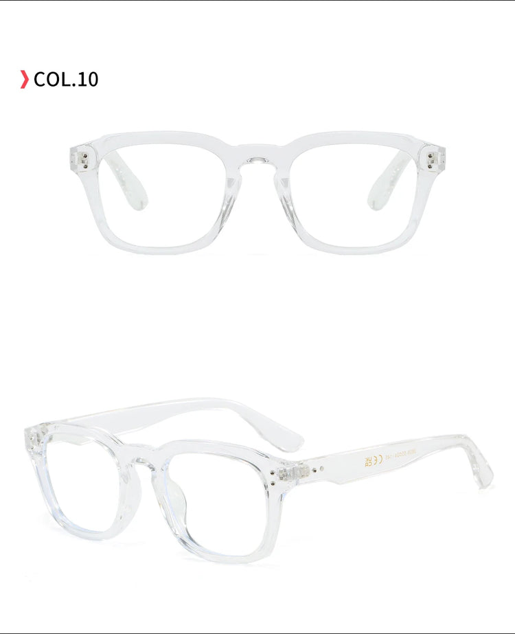 Prism Unisex Retro Square Frame Anti-Blue Light Glasses