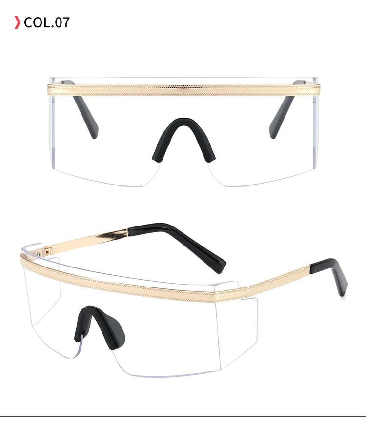 Ignis RImless Unisex Metal Detail  UV400 Sunglasses