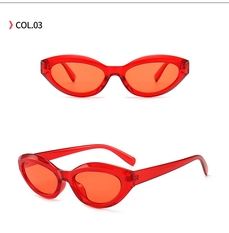 Haven Unisex Retro Oval Frame UV400 Sunglasses