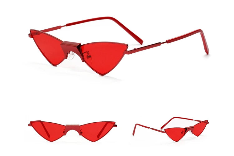 Retro  Sun Glasses Small Cat Eye Sunglasses