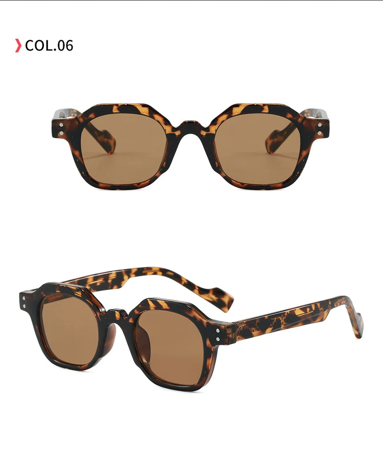 Impact Retro Square Frame Unisex UV400 Sunglasses