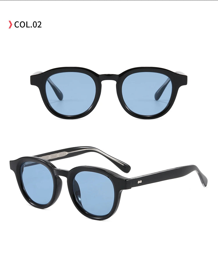 Aven Retro Round Men'sUV400 Sunglasses