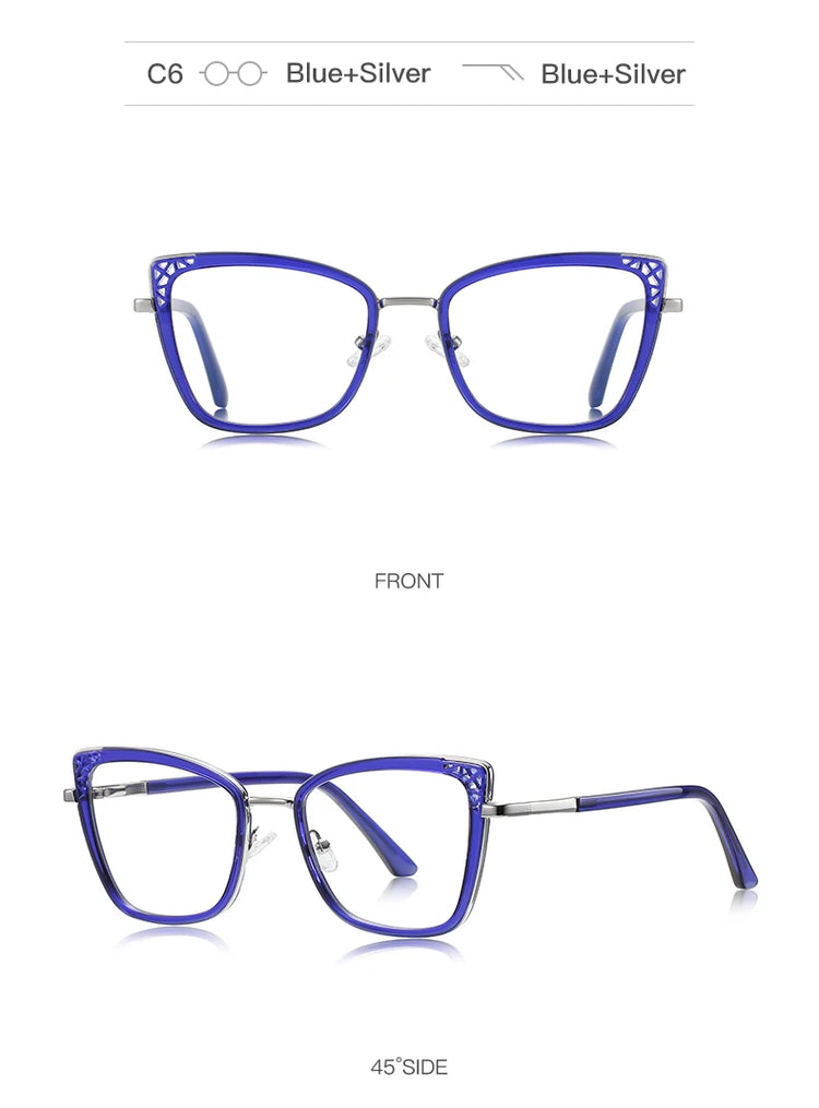 Esme Women's Cat-Eye Anti-Blue Light Glasses
