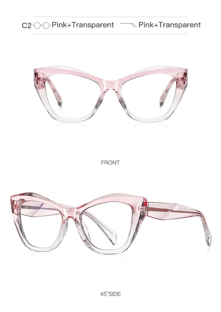 Zora Women’s Anti-Blue Light Cat Eye Frame Glasses