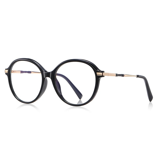 OLIVIA OVAL ANTI-BLUE LIGHT BLOCKING GLASSES