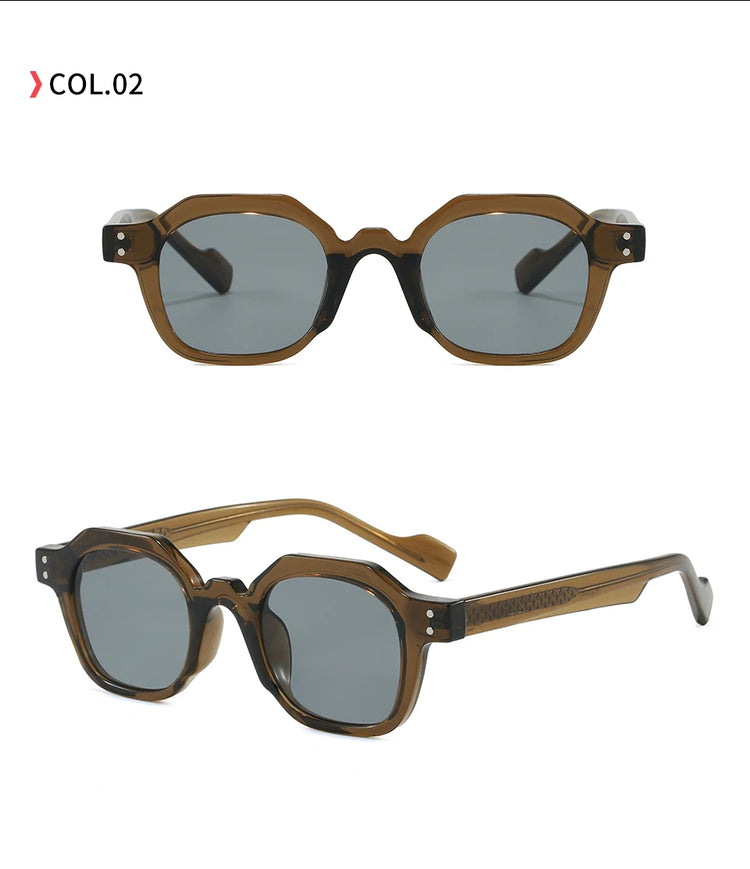 Impact Retro Square Frame Unisex UV400 Sunglasses