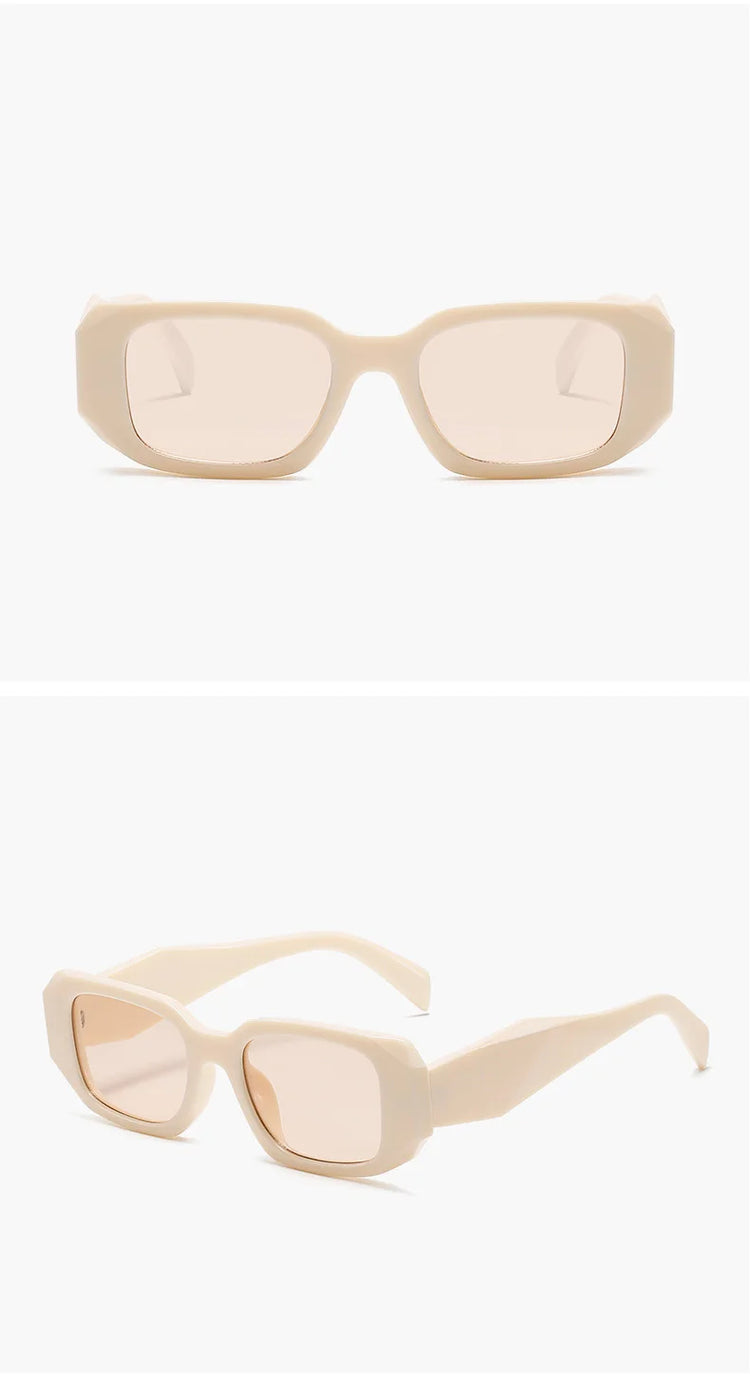 Koda Unisex Rectangle Frame UV400 Sunglasses