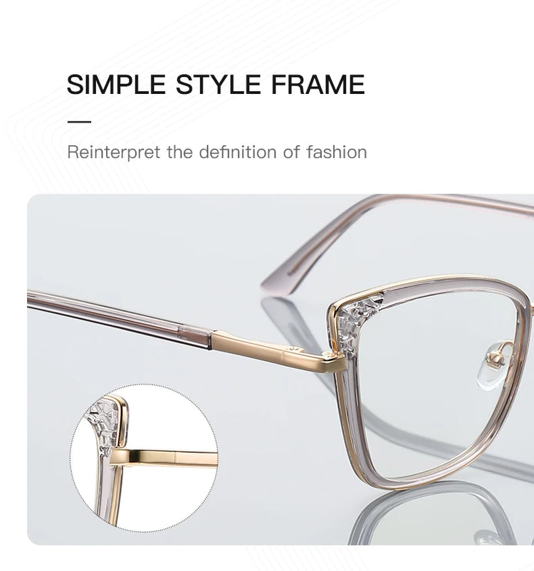 Esme Women's Cat-Eye Anti-Blue Light Glasses
