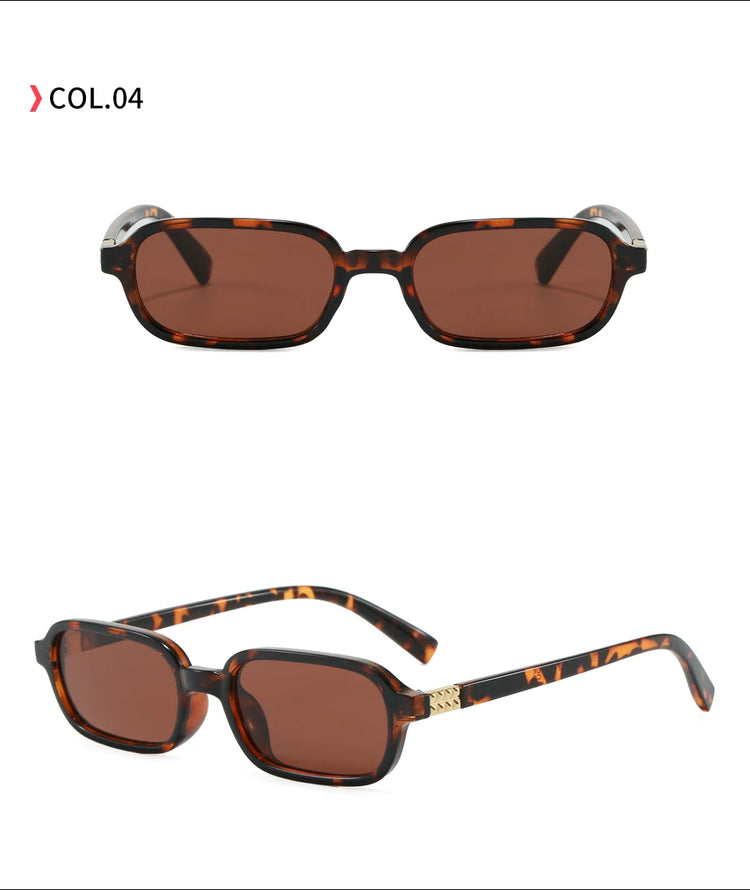 Eon Rectangular Frame Unisex UV400 Sunglasses