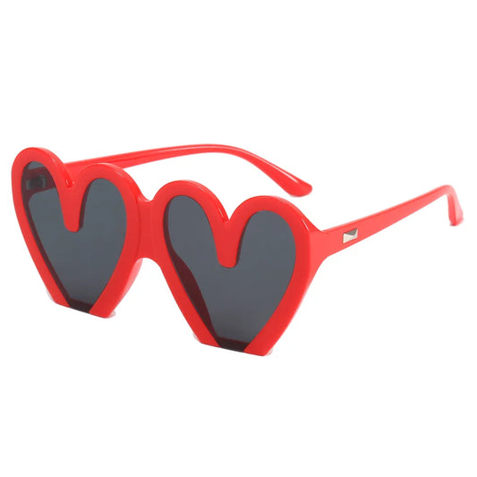 Amara Heart Shape UV400 Unisex Sunglasses