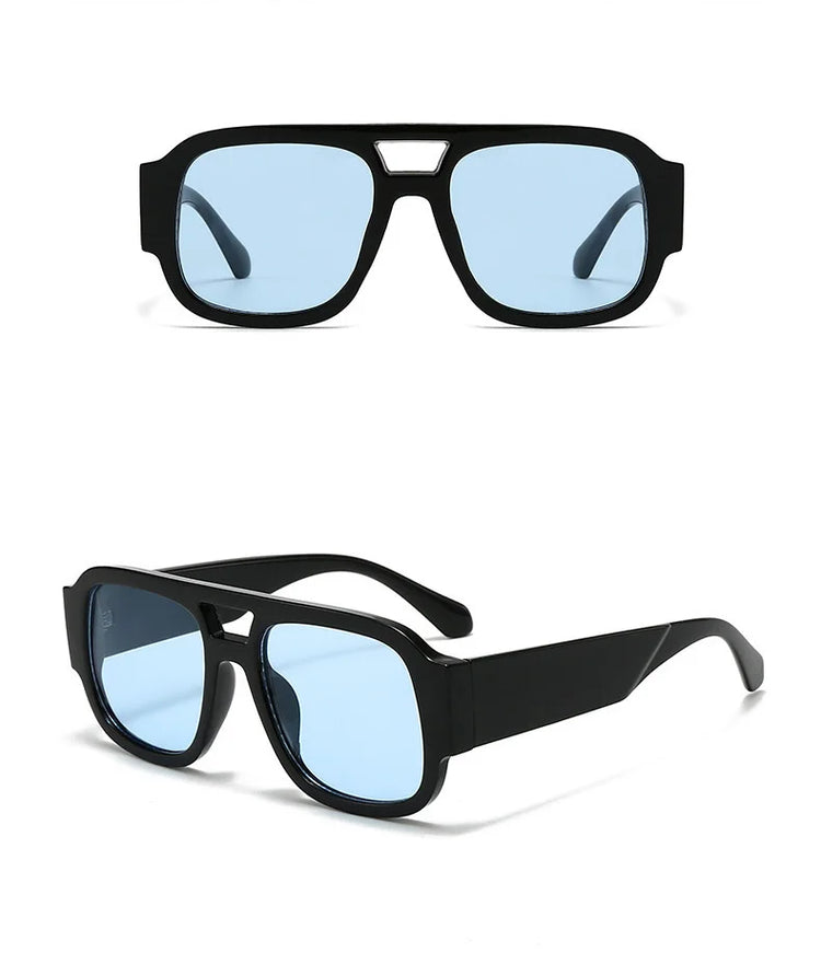 Axis Unisex Flat Top Pilot Frame UV400  Sunglasses