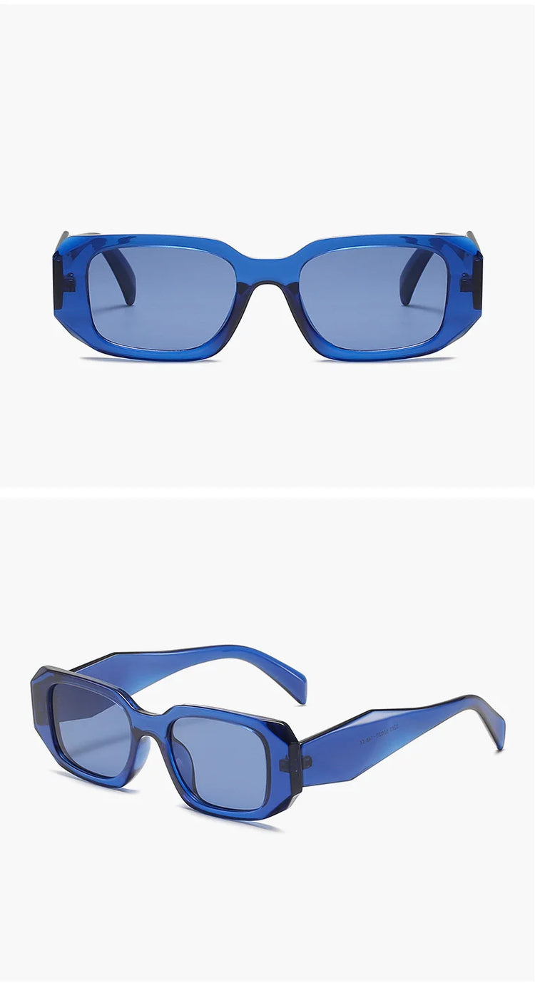 Koda Unisex Rectangle Frame UV400 Sunglasses