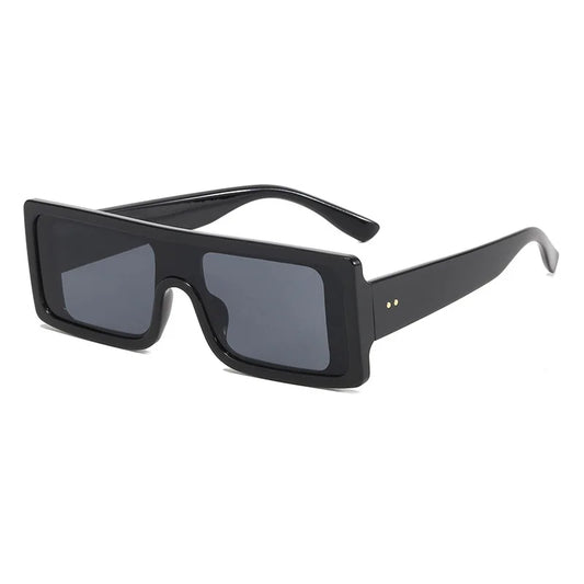 TOKYO UNISEX FLAT-TOP RECTANGULAR  FRAME UV400  SUNGLASSES