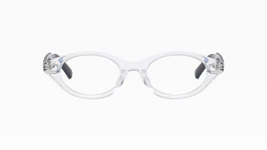 Ember Womens Small Oval Frame Anti-Blue Light Blocking Glasses