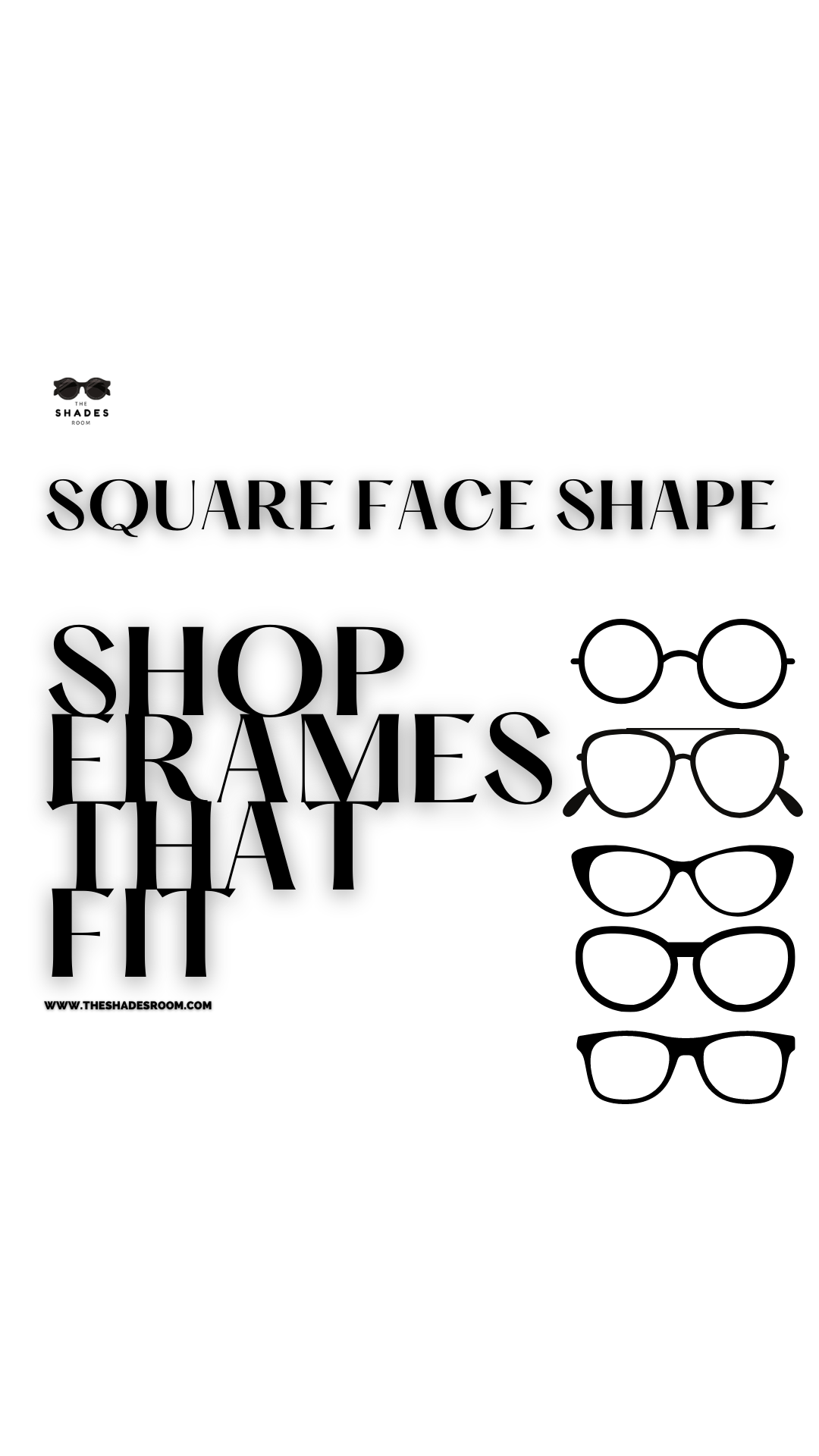 A person with a square face often has proportional features with the widest areas at the forehead & Jawline. Frames That Have Smooth Edges & Accented Corners, Will Flatter Your Face.