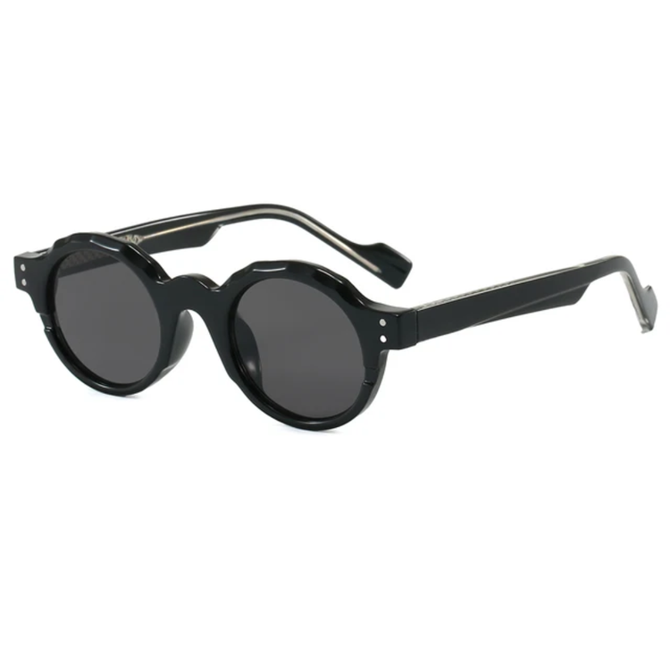 Hype Retro Round Frame Unisex UV400 Sunglasses