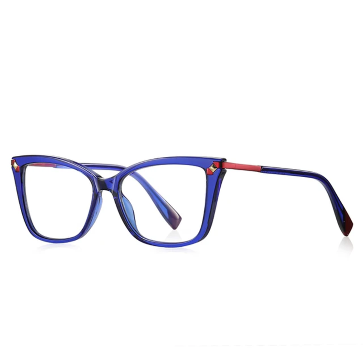 Aria Women's Square Frame Anti-Blue Light Glasses